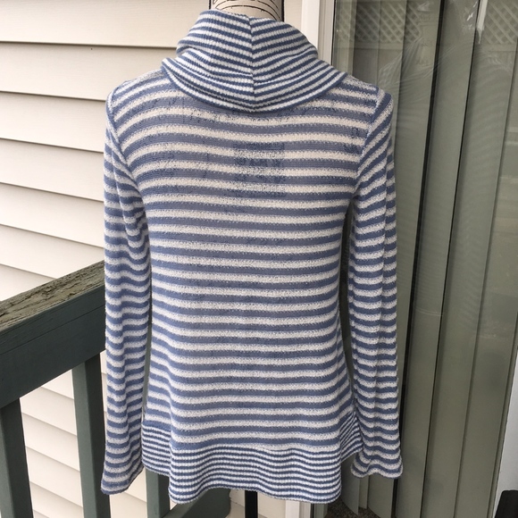 SPLENDID "Antwerp" Striped Cowl Neck Sweater - Picture 5 of 7